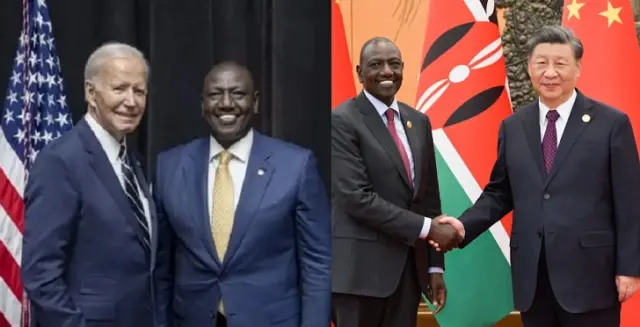 Ruto Looking West: China Worried as Kenya Gets Cozy with US