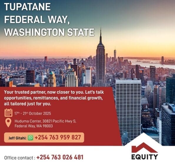 Meet Equity Bank Team in Seattle, Washington Oct 17th to 21st